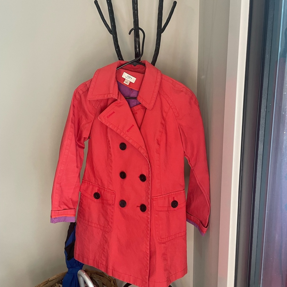 Ann Taylor aloft raincoat
